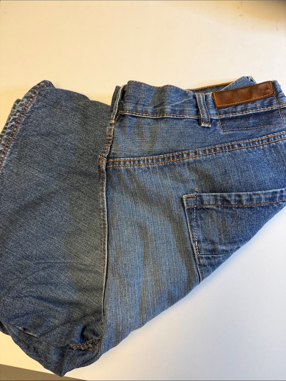 Timberland Men's Blue Denim Jean Shorts